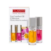 Clarins Lip Comfort Oil Collection Gift Set 2 x 7 ml 7ml drėkinamasis veido kremas