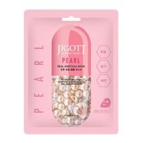 Jigott Jigott Pearl Real Ampoule Mask 27 ml Korėjietiška kosmetika 27ml korėjietiška lakštinė veido kaukė