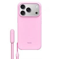 Apple Beats iPhone 17 Pro Kickstand Case with MagSafe and Camera Control - Pebble Pink MGY84LL/A