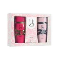 Lattafa Yara Gift Set - kvepalų rinkinys - Yara EDP 100 ml ir Yara Candy EDP 100 ml