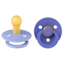 BIBS Colour čiulptukai Hush / Grape 0-6mėn, 2 vnt