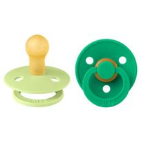 BIBS Colour čiulptukai Matcha / Cactus 0-6mėn, 2 vnt