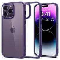 Spigen Ultra Hybrid, tamsiai violetinė - iPhone 14 Pro