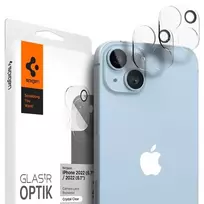 Spigen Glass Optik 2 vnt., skaidrus - iPhone 14/iPhone 14 Plus