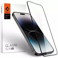 Spigen tR Slim HD 1 pakuotė, FC juoda - iPhone 14 Pro