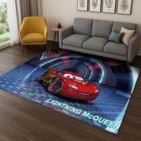Cars McQueen Racing Car Cartoon Child Carpet Rug for Playroom Living Room Bedroom Doormat Decor,Kid Play Game Non-slip Mat Gift 40x60cm