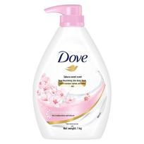 Dove vyšnių žiedų saldaus kvapo maitinamasis dušo želė 1 kg