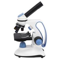 113RT 1000X Microscope Student Monocular Microscope Wide Angle Eyepiece High DefinitionUS Plug 100 240V