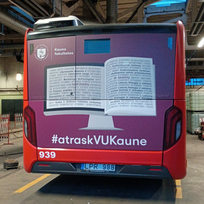 Viešojo transporto apklijavimas