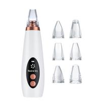 Type-C Rechargeable Blackhead Remover & Facial Cleanser Device Six Suction Heads