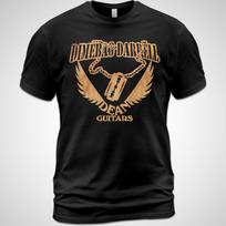 Cotton Unisex T-shirt Dean Guitars Dimebag Darrell Music Tee Damageplan Unisex T-Shirt S