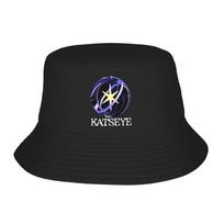 Katseye Logo Bucket Hat  Outdoor Fisherman Caps Foldable Hunting Sun Hats For Women Trendy Pattern Cap One Size