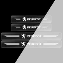 Automobilio slenksčio apsauga Skaidrus dekoratyvinis lipdukas ženklelis Peugeot 406 408 508 206 307 308 3008 207 208 407 2008 5008 107