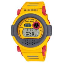 CASIO G-SHOCK G-B001MVE-9 Bluetooth Carbon Core Guard Watch, Interchangeable Yellow Bezel and Band Set, Digital Shock Resistant Men's Wristwatch