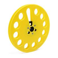 Takeup Reel Multiple Hole Design 7Inch Empty Recording Tape Nab Hub Disk Plasic Accessory Plasic Lightweighted geltona