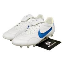 Nike Premier 3 FG Low White Signal Blue - HM0265-103 EU 42 balta