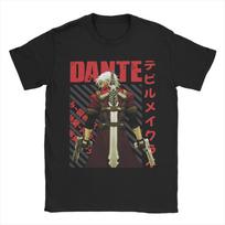 Game DMC Devil May Cry Vergil Men T Shirt  Hipster Tees Short Sleeve Round Collar T-Shirts Cotton Party Clothing S