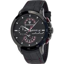 Maserati Ingegno Juodos Odos/Juodas Vyriškas Kvarcinis Chronografas R8871619003 juoda