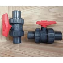 YMTI UPVC Double Union Ball Valve