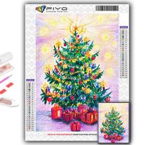 Deimantinis siuvinėjimas Kalėdų eglutė Kalėdų Senelis Sniego senelis 5D „pasidaryk pats“ deimantinis piešinys kryželiu krištolinis Full Round 20X30CM