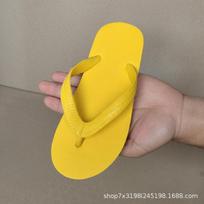 Children's slippers summer new boy flip flops anti slip medium to large children's and girls' shoe fashionable children's shoes 23-24insole16.5cm geltona
