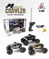 Radijo bangomis valdomas džipas ROCK CRAWLER 1:16
