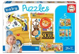 Pirmoji dėlionė EDUCA Baby Autobusas 17575