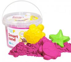 Išmanus kinetinis smėlis 0.5 kg (rožinis)