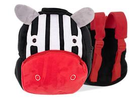 Vaikiška minkšta kuprinė zebras