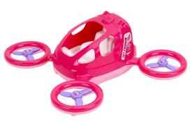 Plastikinis žaislas - dronas (rožinis)