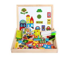 Magnetinė ir kreidinė lenta su magnetukais 3542