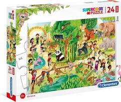 Dėlionė Clementoni Zoo MAXI 24 det. 28505