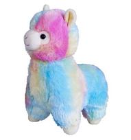 Minkštas pliušinis žaislas - Alpaka 23 cm (spalvota)