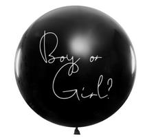 Balionas atskleidžiantis kūdikio lytį "BOY OR GIRL?" (mergaitei)