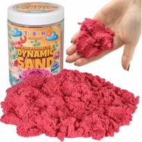 Kinetinis smėlis 1kg (rožinė spalva)