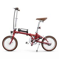 ONESPORT OT02 Elektrinis dviratis 36V 5.2Ah Baterija, 250W Variklis, Lengvas 14.5kg, 16  Miesto Padangos, V-Stabdžiai, 25KM Nuotolis Sulankstomas E-Dviratis 36V 5.2Ah raudona