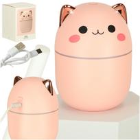 Oro drėkintuvo difuzorius aliejams kitty pink RGB