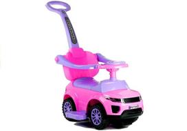 Vaikiška paspiriama mašinėlė SPORT CAR Pink