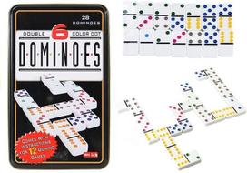 Domino žaidimas metalinėje dėžutėje – 28 vnt.