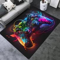 Multi-color Gamepad Carpet for Living Room Home Decoration Bedroom Gaming Room Floormat  Non-slip Birthday Gift Carpets Area Rug 40x60cm