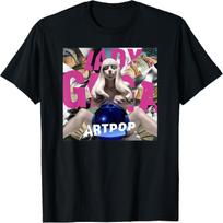 Official Lady Gaga Artpop T-Shirt S įvairiaspalvis
