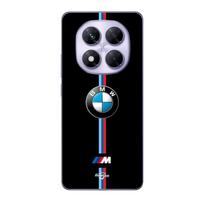 Dėklas - Maniacase - Xiaomi Redmi Note 14 Pro 5G - Lankstus - Juodas - BMW logotipas