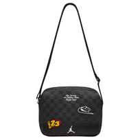 Jordan 3.6L Raidžių Derinys Austa Reguliuojama Peties Diržo Crossbody Rankinė Unisex Crossbody Rankinė Juoda IQ3203-010 Black
