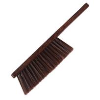 Long Handle Dusting Brush With Flexible Soft Fibers Wooden Grip Hand Broom Cleaning Tool For Elderly Pregnancy Use