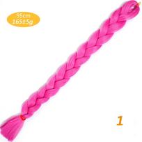 Sintetiniai pynimo plaukų priauginimai 82 coliai 165 g ilgi Jumbo Braids Plaukai Masiniai purpuriniai rožiniai pilkai mėlyni grynos spalvos