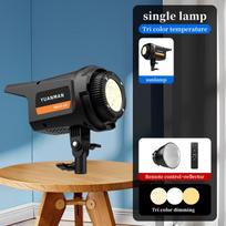 100W COB LED Video Lights with Bowens Mount Kit Continuous Output Lighting Spotlight  Photography Shooting Light with Reflector EU