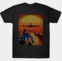 Migos Takeoff trumpomis rankovėmis vyriški unisex S-3XL juodi gerbėjų piešti unisex marškinėliai L