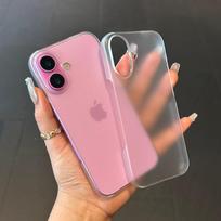 Half Pack Case For iPhone 16 15 14 13 12 11 Pro Max Plus Mini Half-Wrapped Translunt Matte Back Cover Shockproof Frosted Shell for iPhone 11