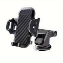 Car Phone Holder Sucker Mount Stand Suction Cup Cellphone Support In Car For IPhone15 Xiaomi Huawei Samsung Mobilephone Bracket