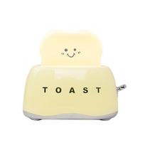 Retro Toaster Night Light With Dimming Timer For Teen Room Decor And Gift geltona